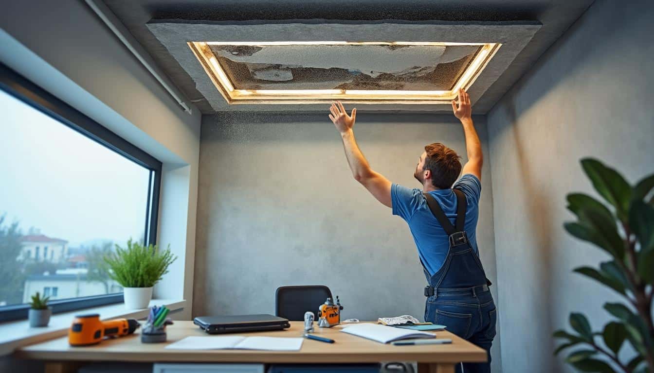 Illustration: Comprendre les principes et enjeux de l’acoustique du faux plafond