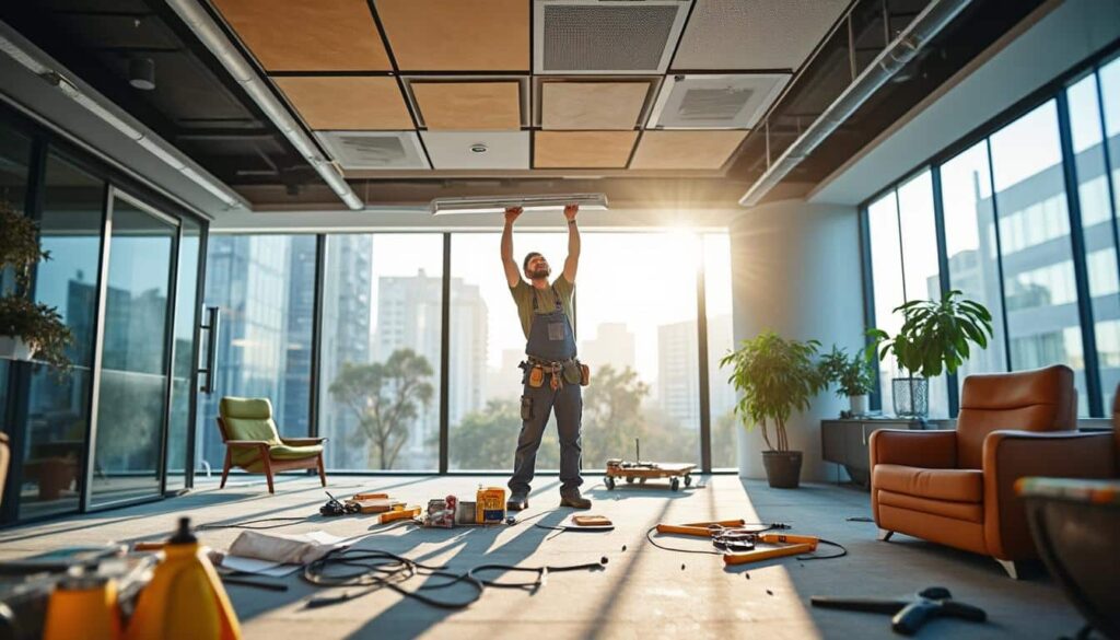 L’acoustique du faux plafond : guide complet pour un confort optimal