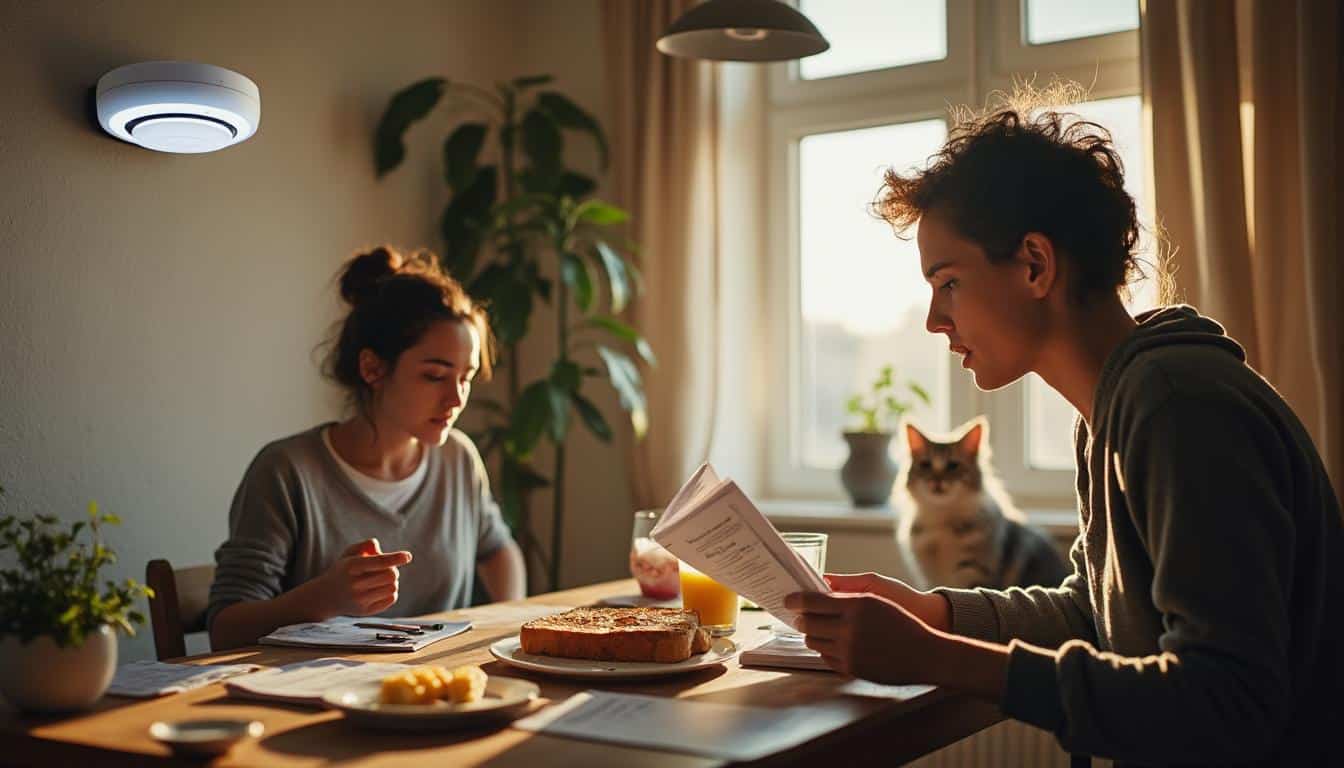 Illustration: Les causes courantes du bip d’une alarme incendie de maison