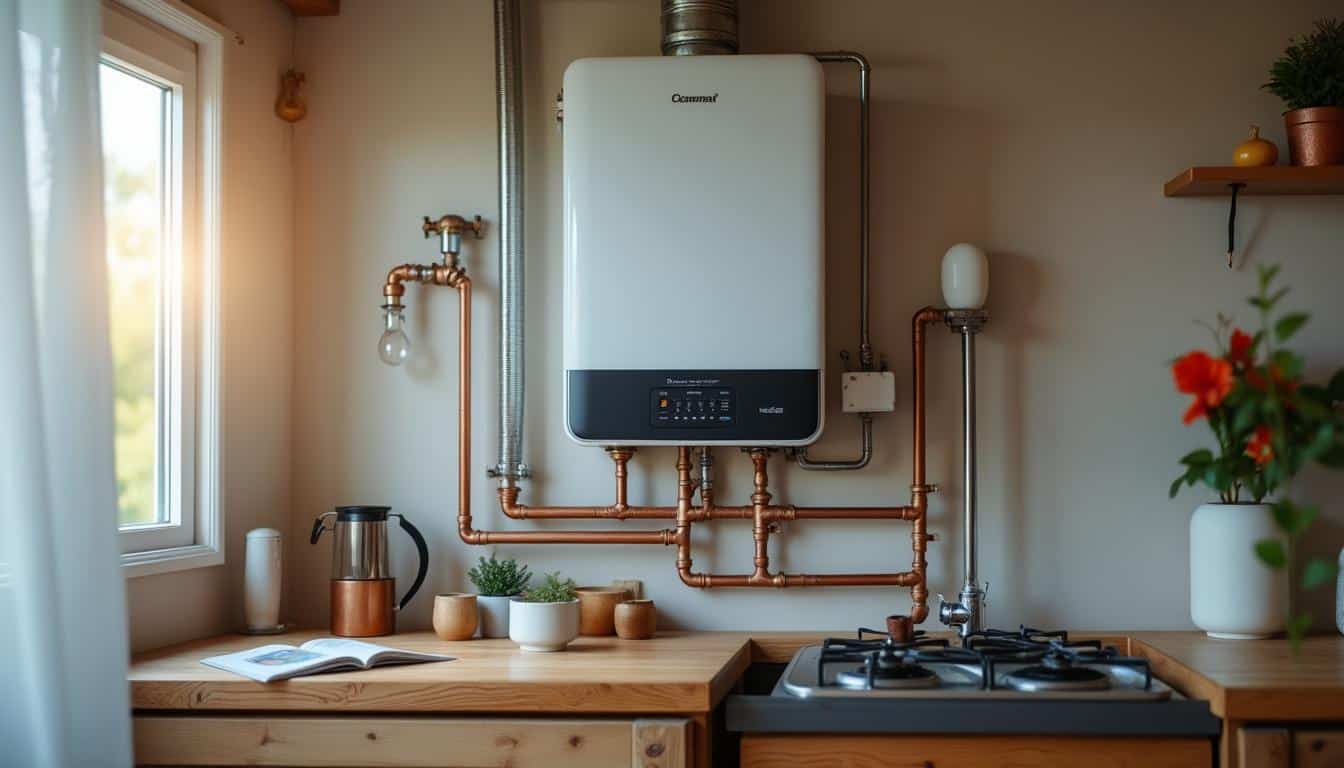 Illustration: Définition et principe de fonctionnement d’une chaudière à condensation à fioul