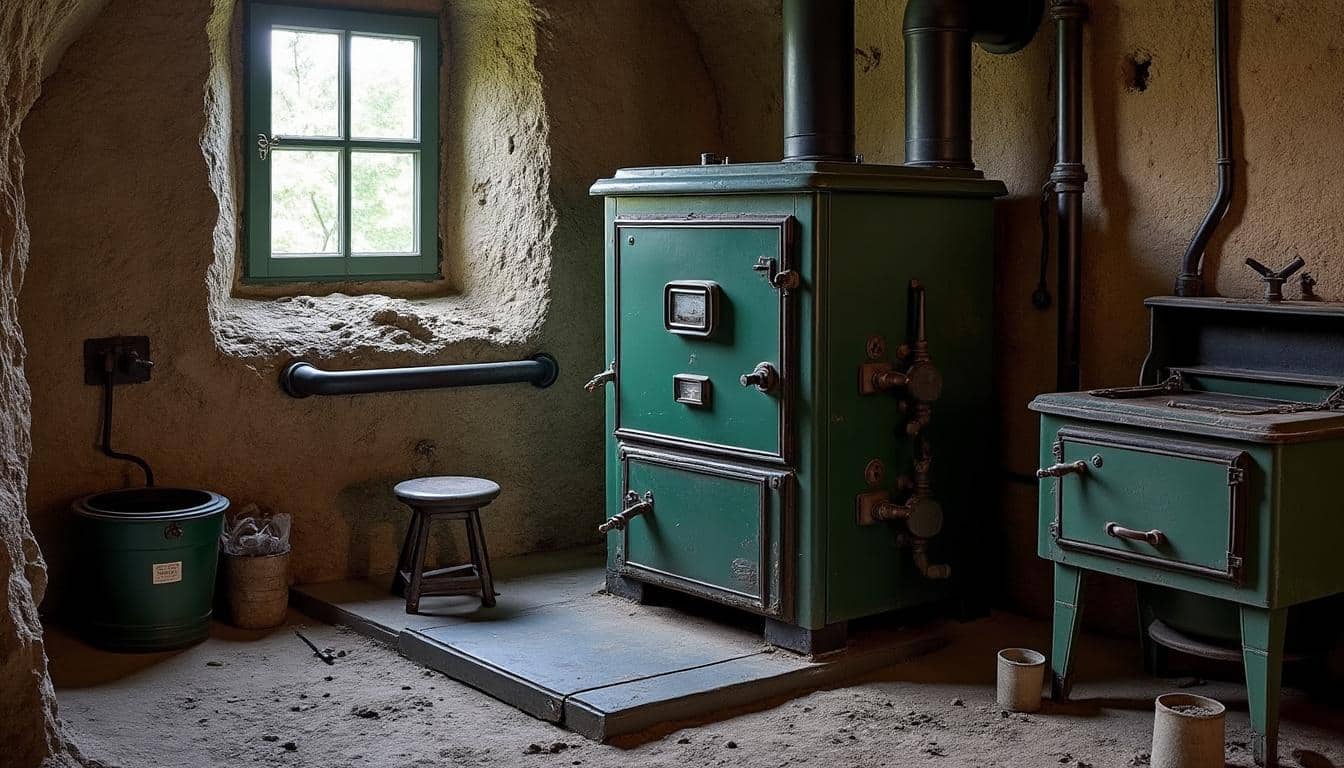 Illustration: Fonctionnement et composants d’une chaudière fioul de Dietrich ancien modèle