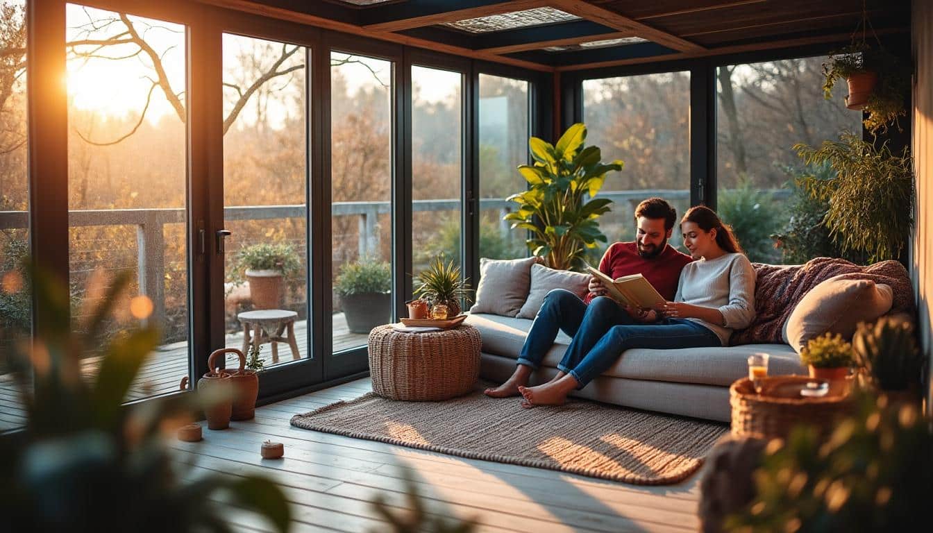 Illustration: Pourquoi et comment chauffer une véranda de 20m2 ?