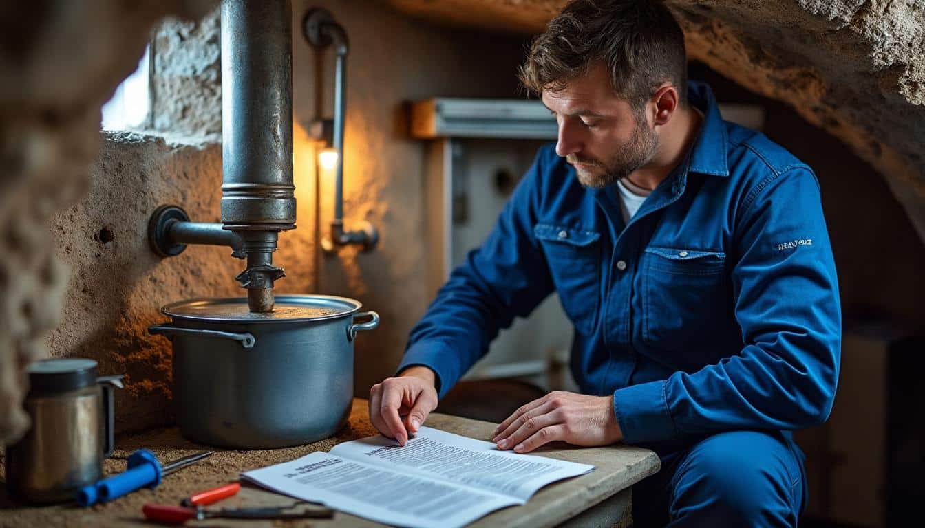 Illustration: Définition du démarrage de la chaudière fioul après remplissage de la cuve et principes à connaître