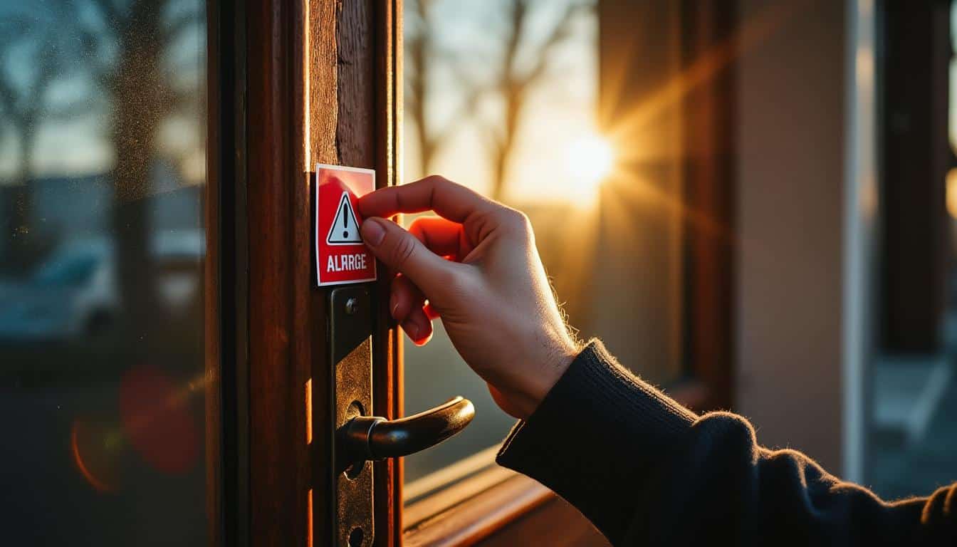 Les étiquettes d’alarme pour la maison : rôle, pose et conseils