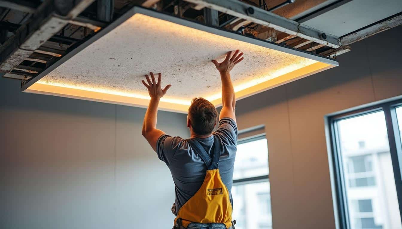 Illustration: Comprendre le fonctionnement du faux plafond acoustique et ses principes