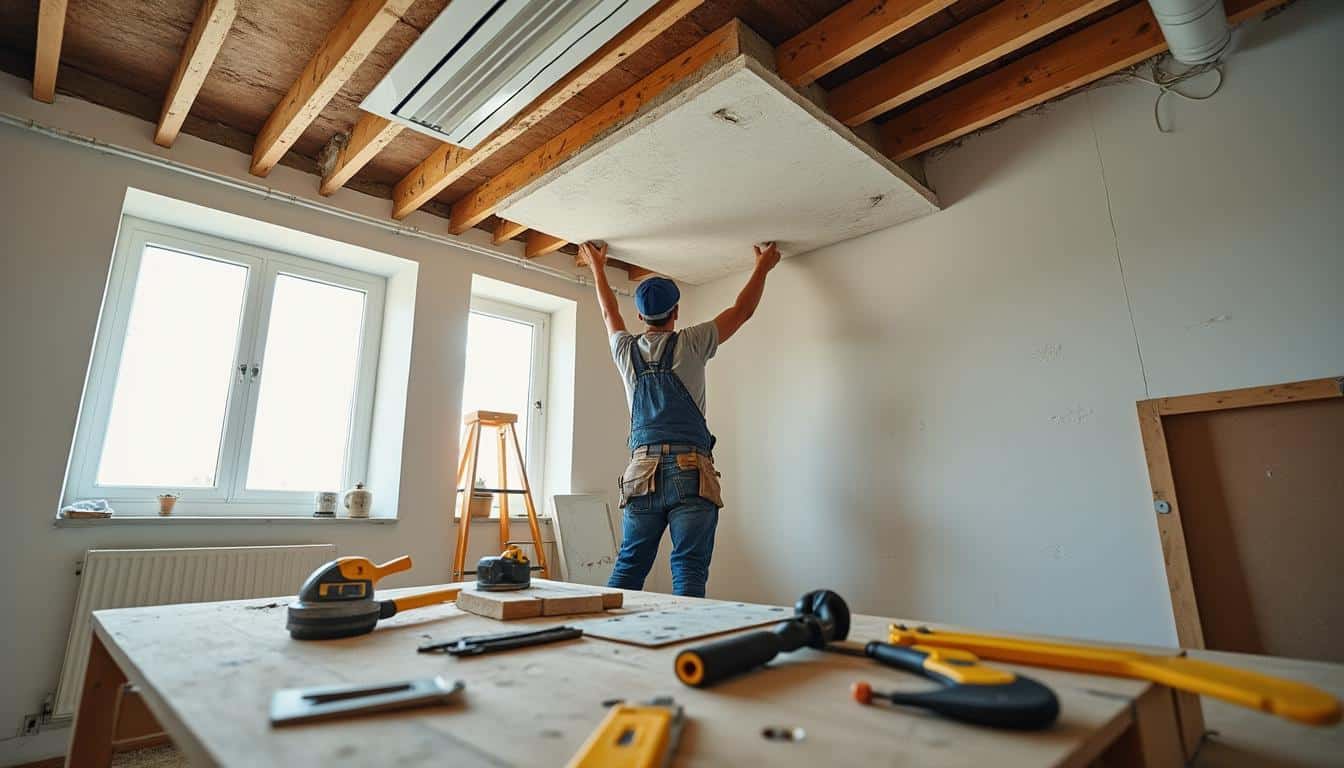 Le faux plafond autoportant : guide complet, avantages et pose