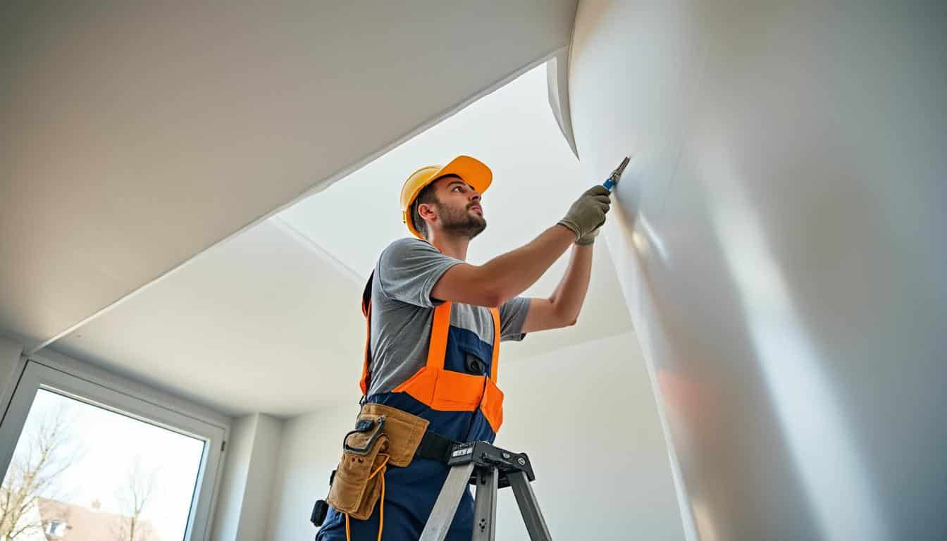 Illustration: Définition et principes du faux plafond en PVC