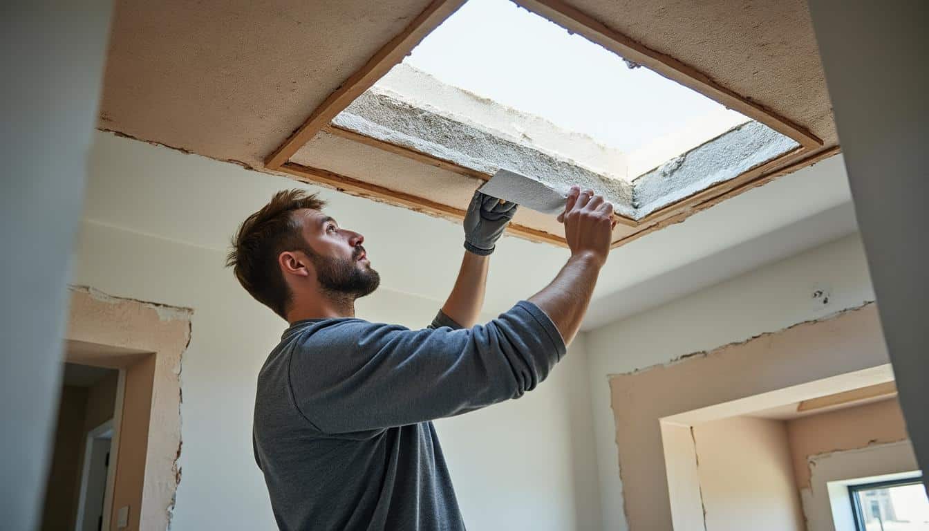 Illustration: Définition et principe de l’isolation d’un faux plafond