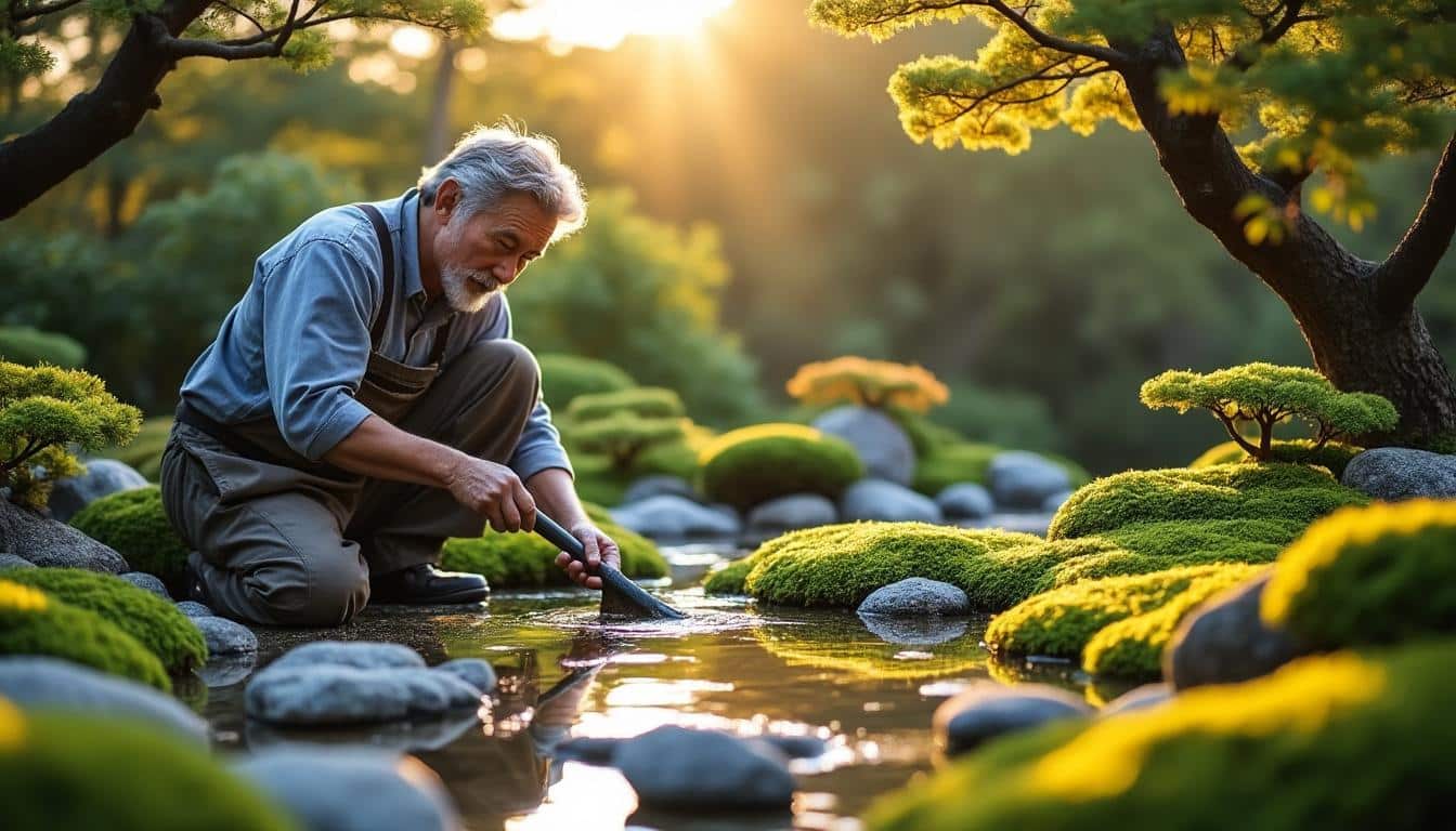 Illustration: Définition et origines du jardin japonais chez le paysagiste