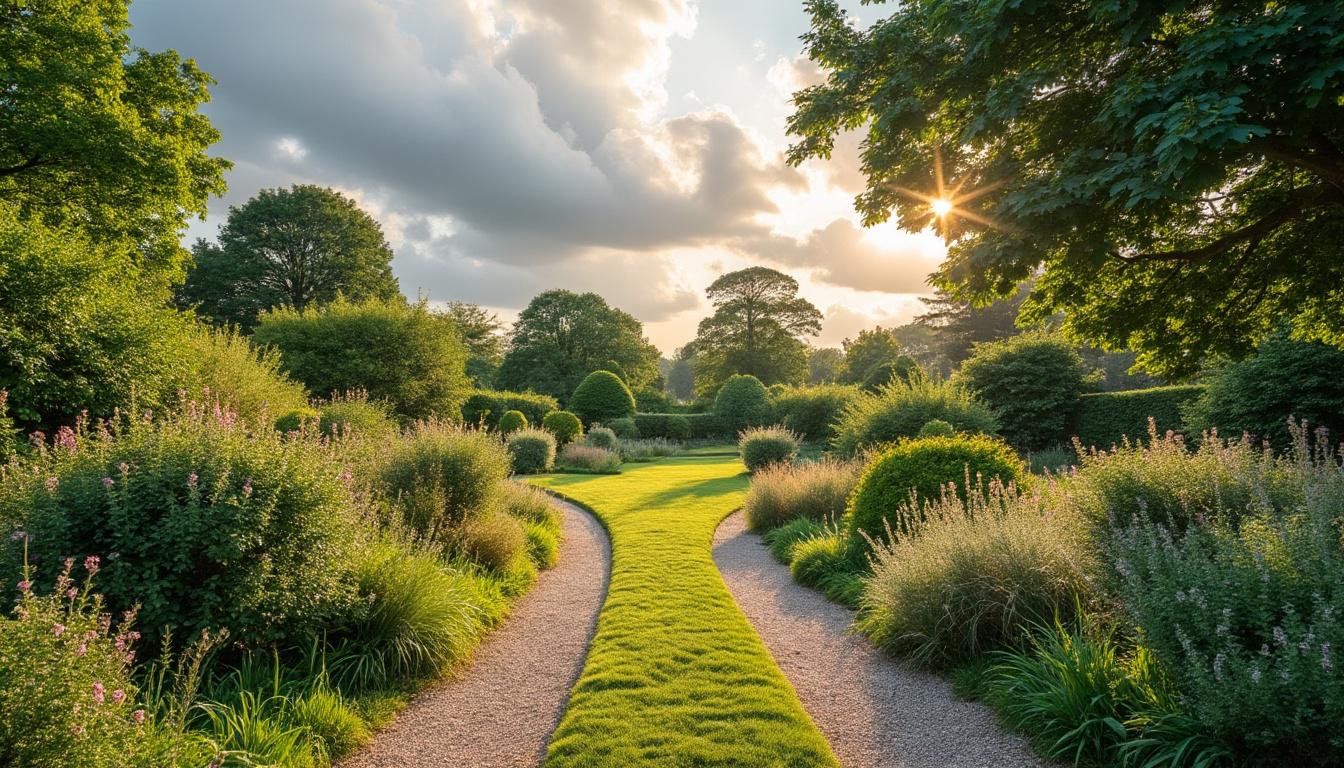 Illustration: Définition et origine du jardin paysagé