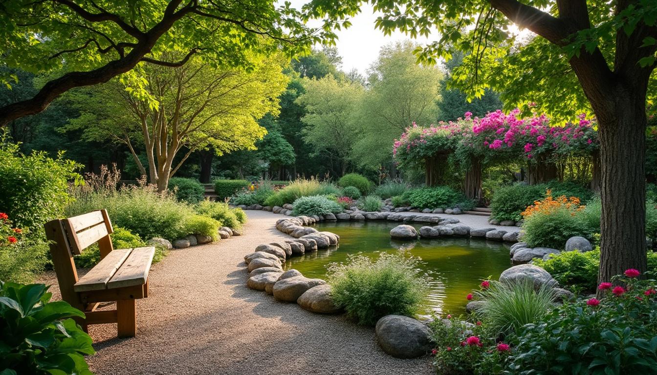 Illustration: Les grands principes et caractéristiques d’un jardin paysagé