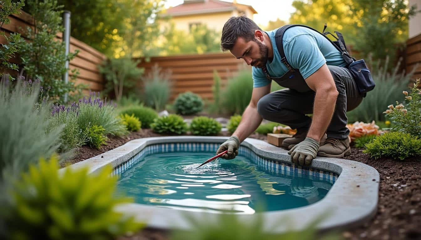 Illustration: Étapes clés pour la création d’un petit jardin avec piscine par un paysagiste