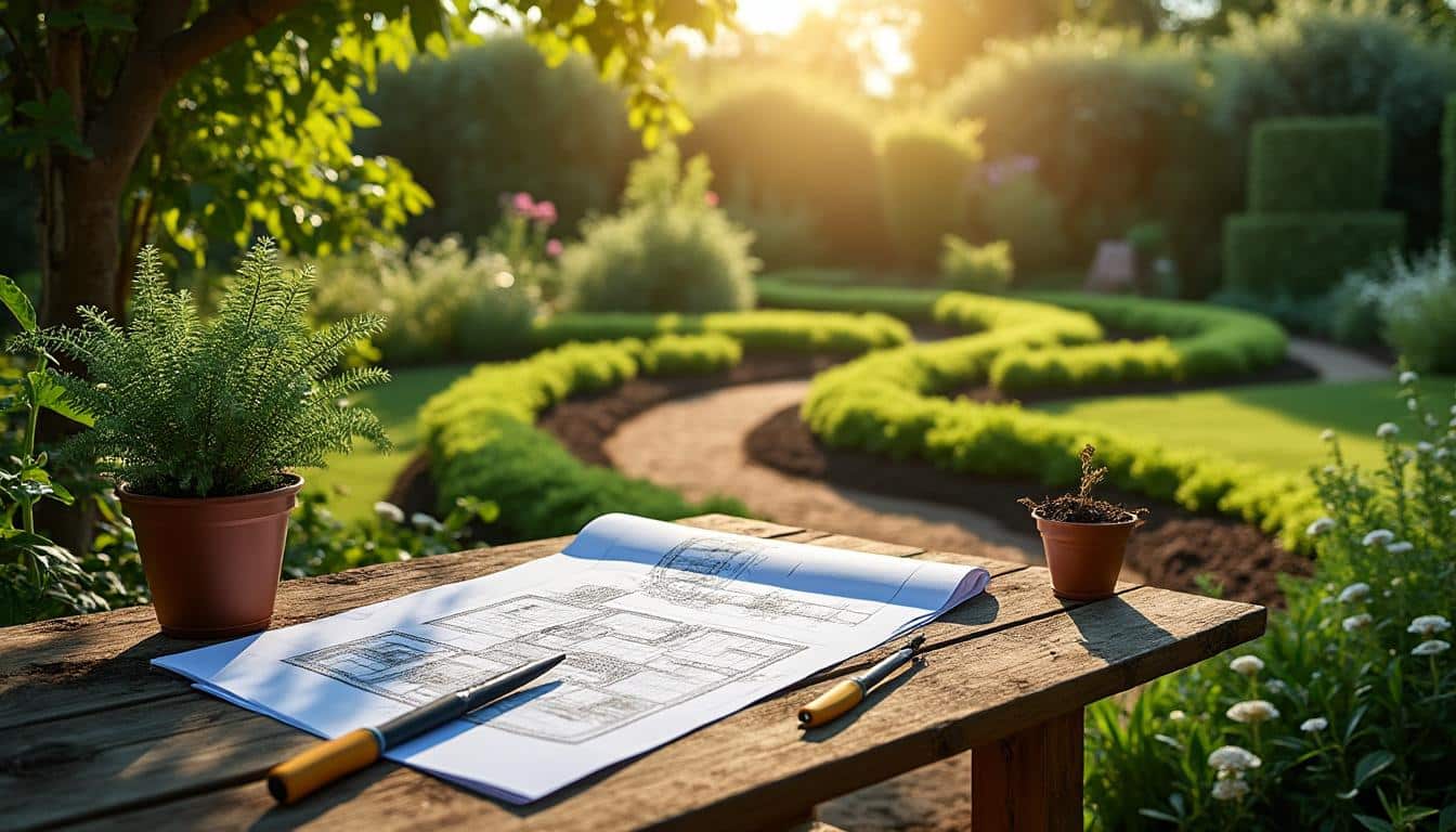 Plan de jardin paysager : conseils et étapes pour un aménagement réussi