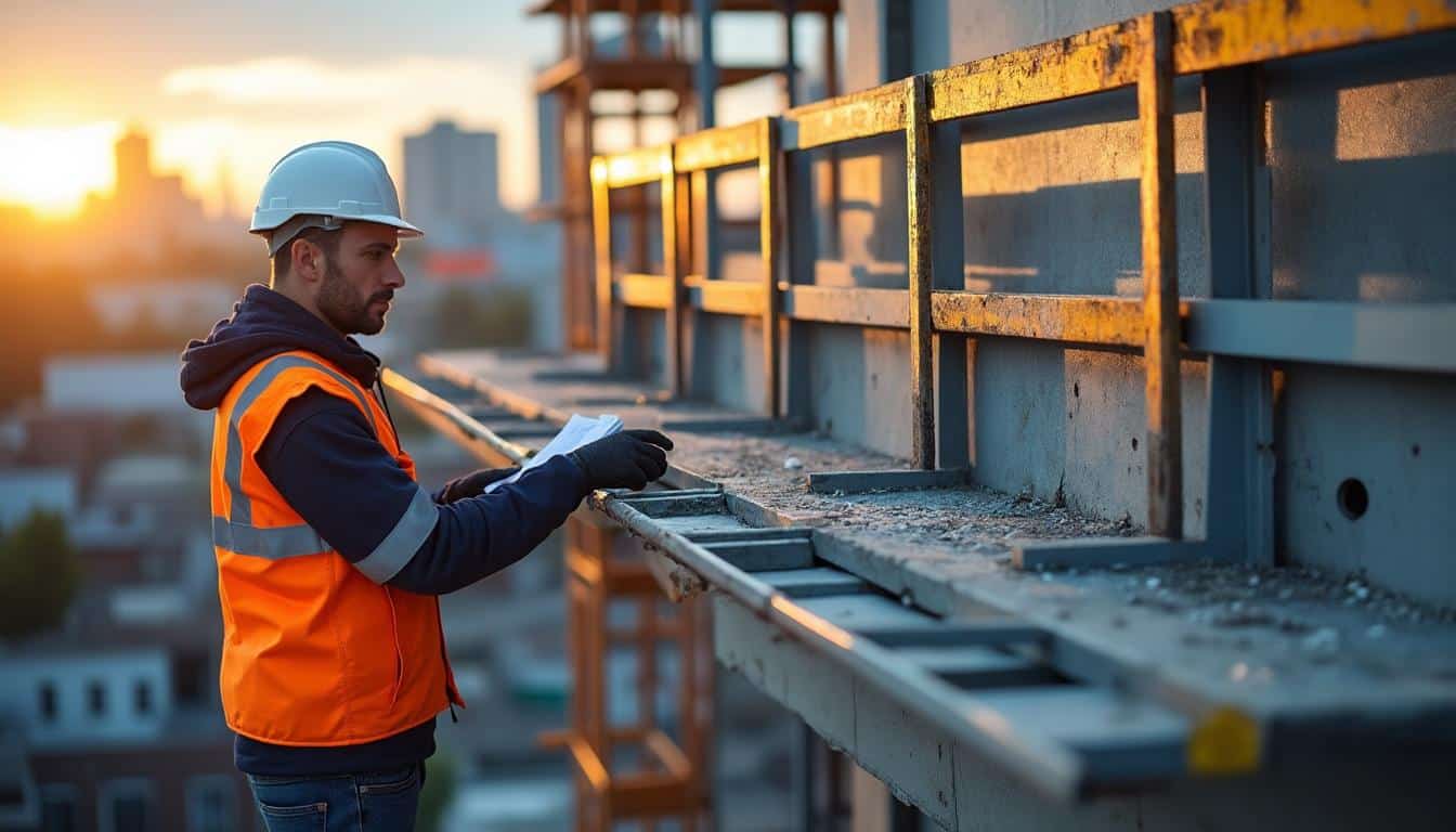 Illustration: Présentation de la R408 appliquée à l’échafaudage fixe