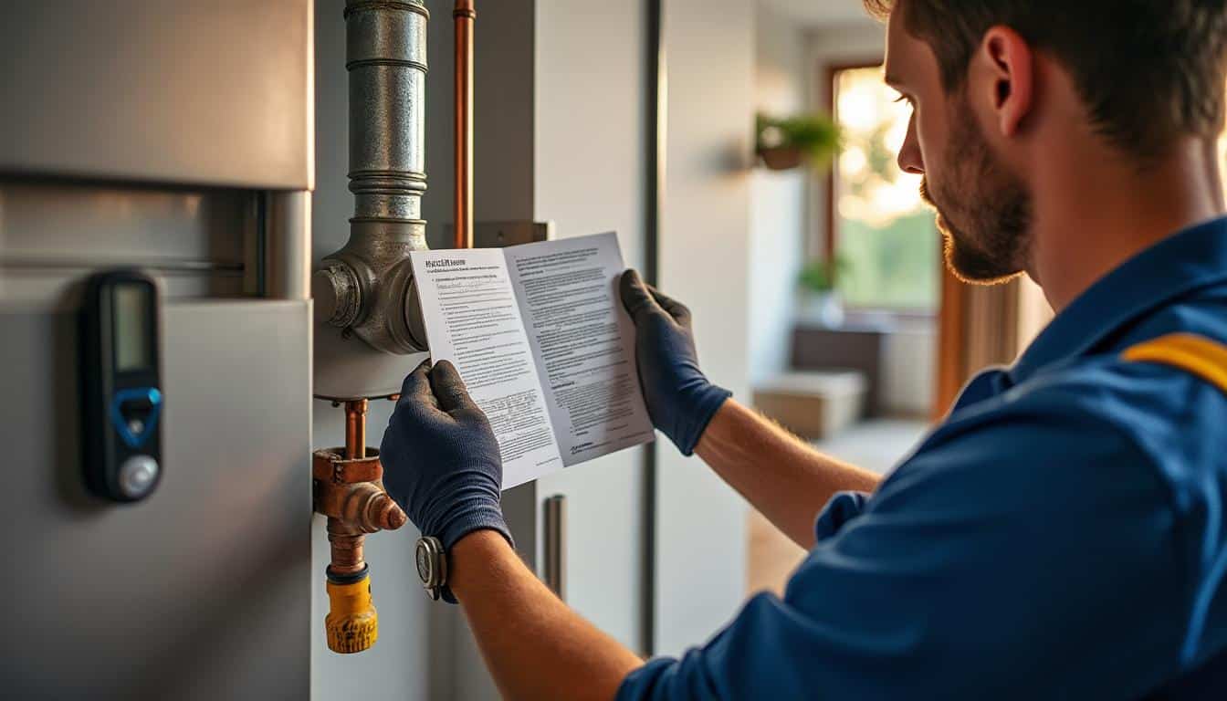 Illustration: Les normes à respecter pour le conduit de fumée d’une chaudière fioul