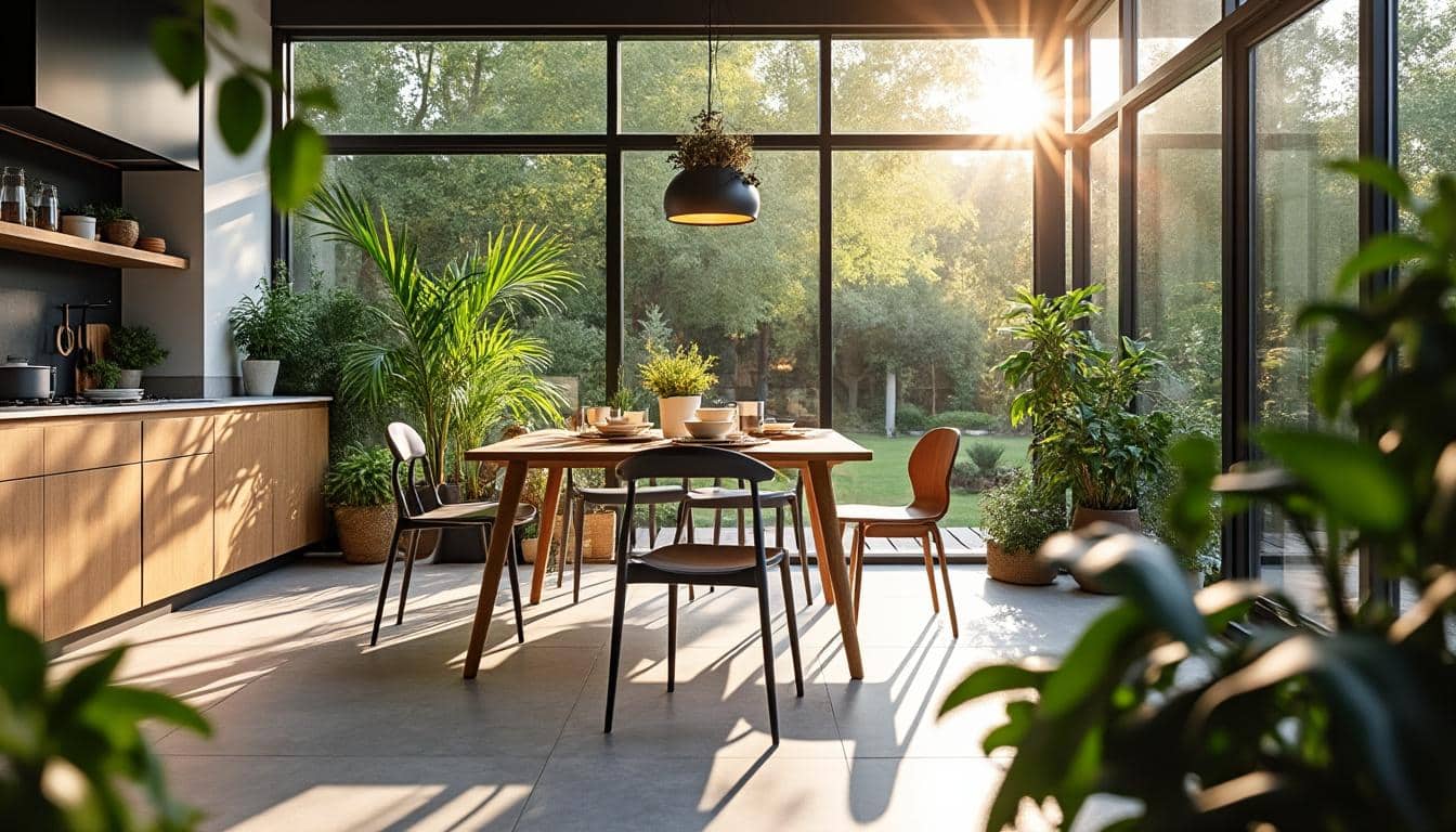 Illustration: Avantages et inconvénients d’une cuisine en véranda