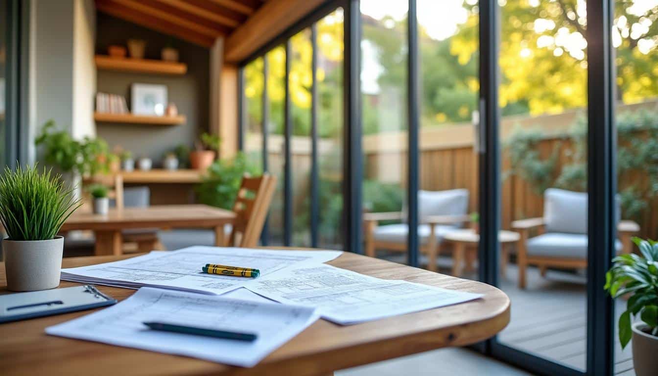 Illustration: Définition et cadre légal d’une véranda de moins de 20m² au regard des impôts