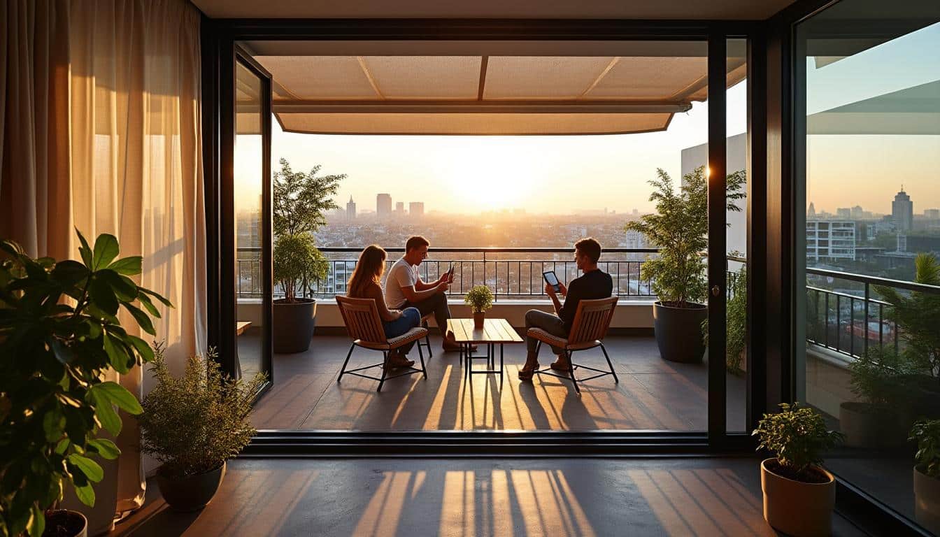 Illustration: Définition et principes de la véranda sur balcon