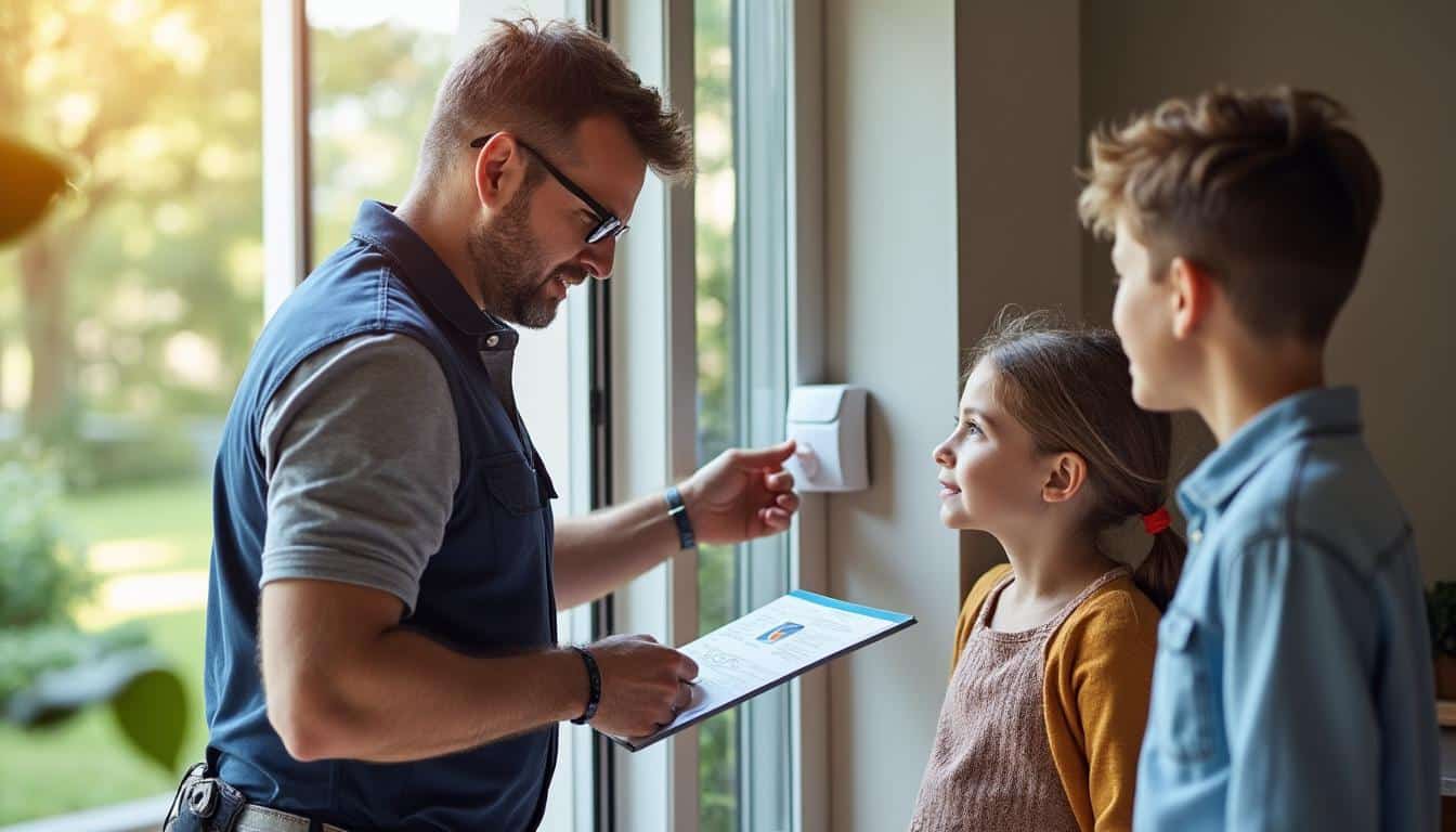 Illustration: Comprendre le fonctionnement d’une alarme maison périmétrique