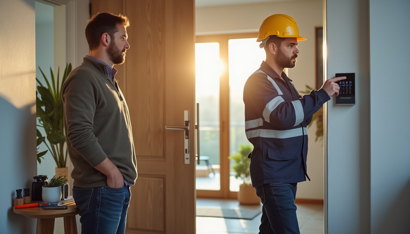 Illustration: Les méthodes efficaces pour désactiver une alarme de maison selon le type de dispositif