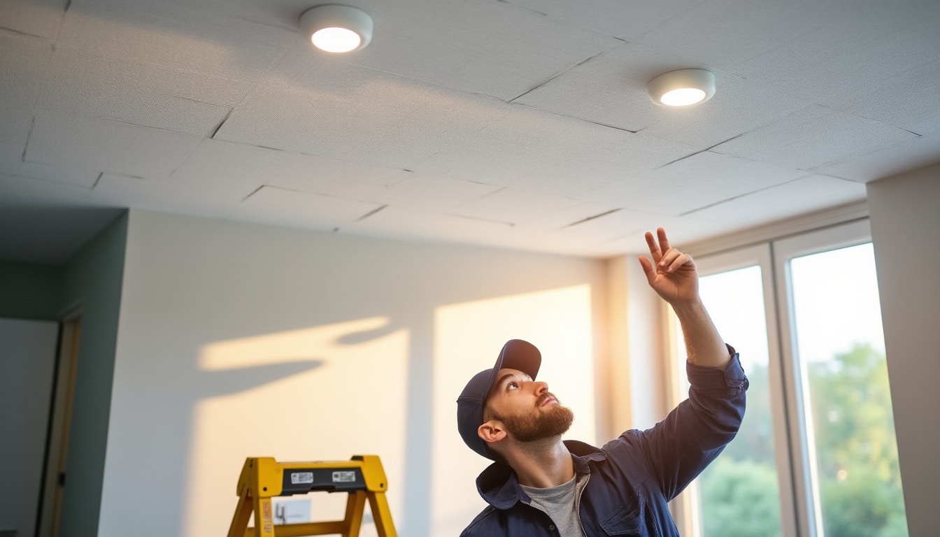 Illustration: Avantages et inconvénients d’un faux plafond avec spots intégrés