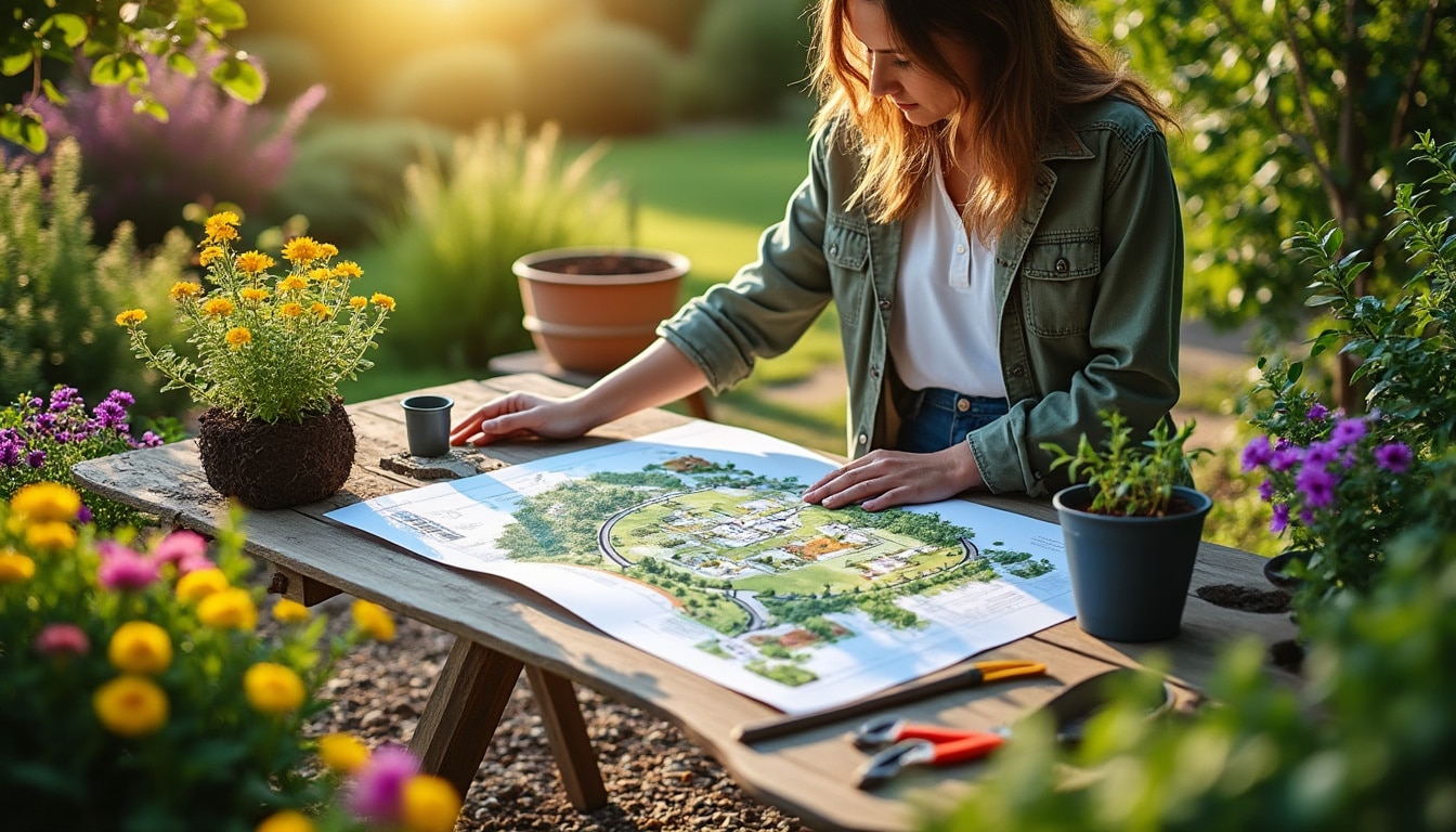 Illustration: Définition et principes pour paysager son jardin