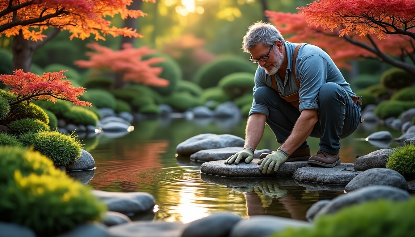 Le rôle du paysagiste de jardin japonais pour un espace zen unique