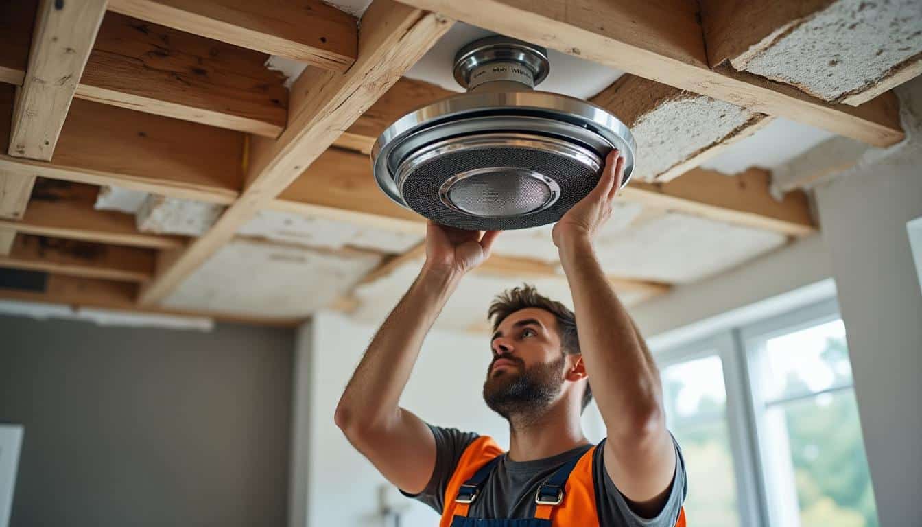 Illustration: Définition et rôle de la suspente pour faux plafond