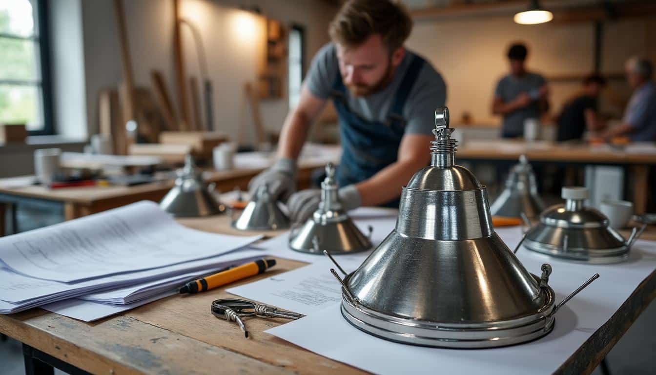 Illustration: Les différents types de suspentes pour faux plafond