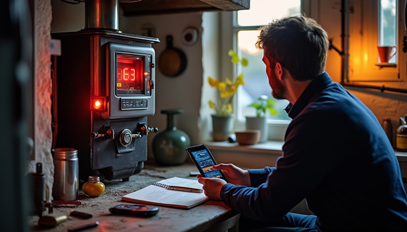 Illustration: Identifier les symptômes et causes d’une chaudière fioul qui se met en sécurité