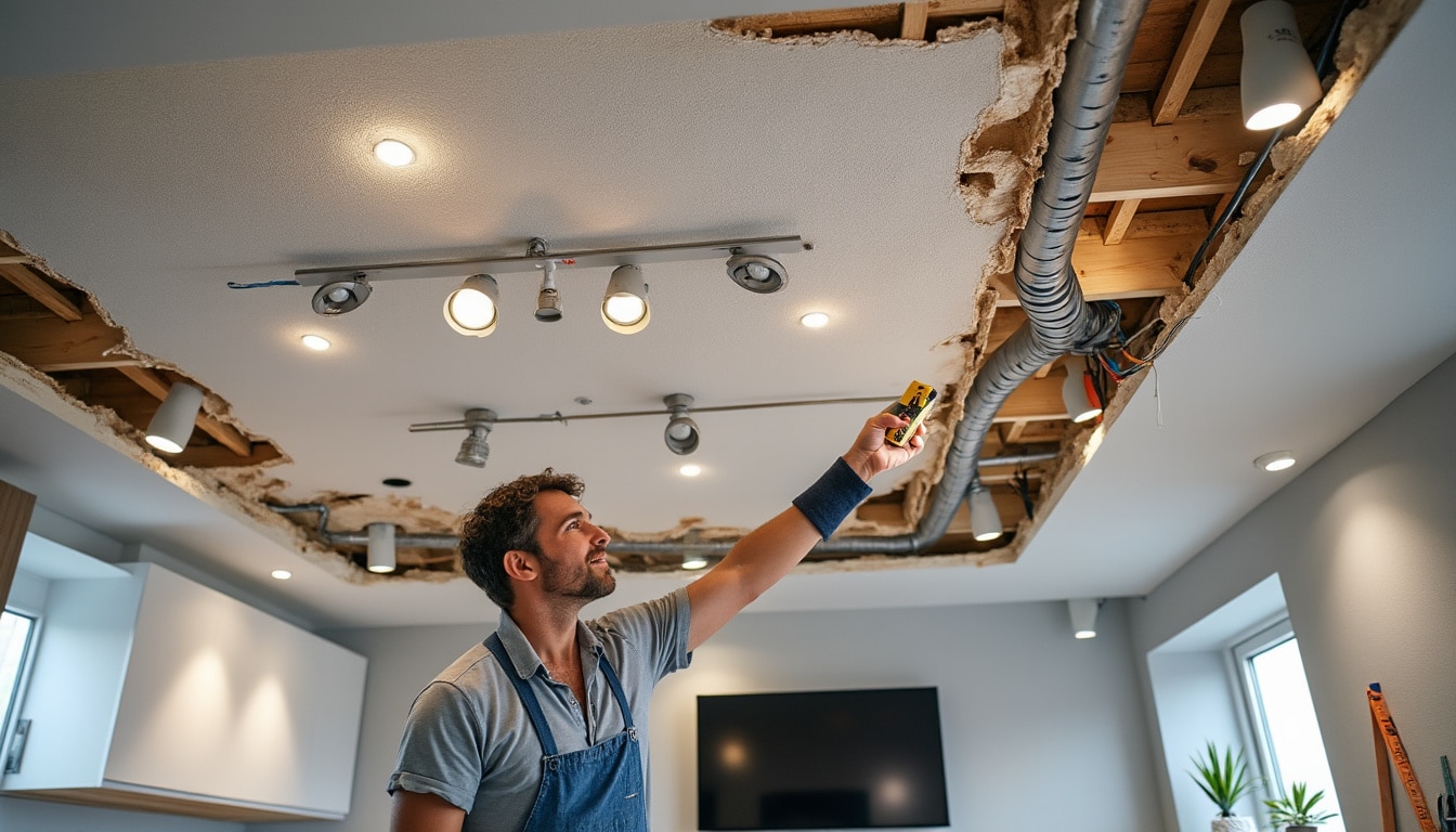 Illustration: Comprendre le principe du faux plafond dans la cuisine