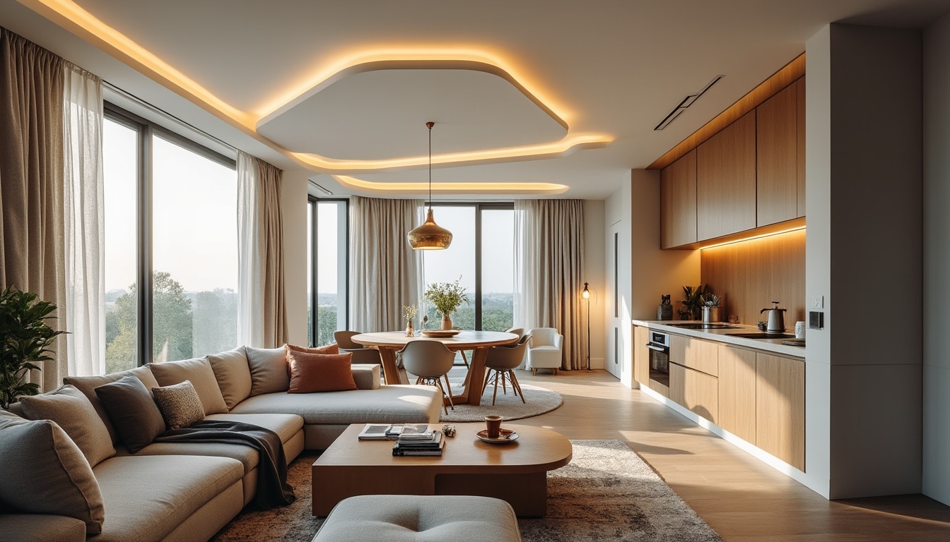 Illustration: Explorer les différents types de faux plafond décoratif pour chaque intérieur