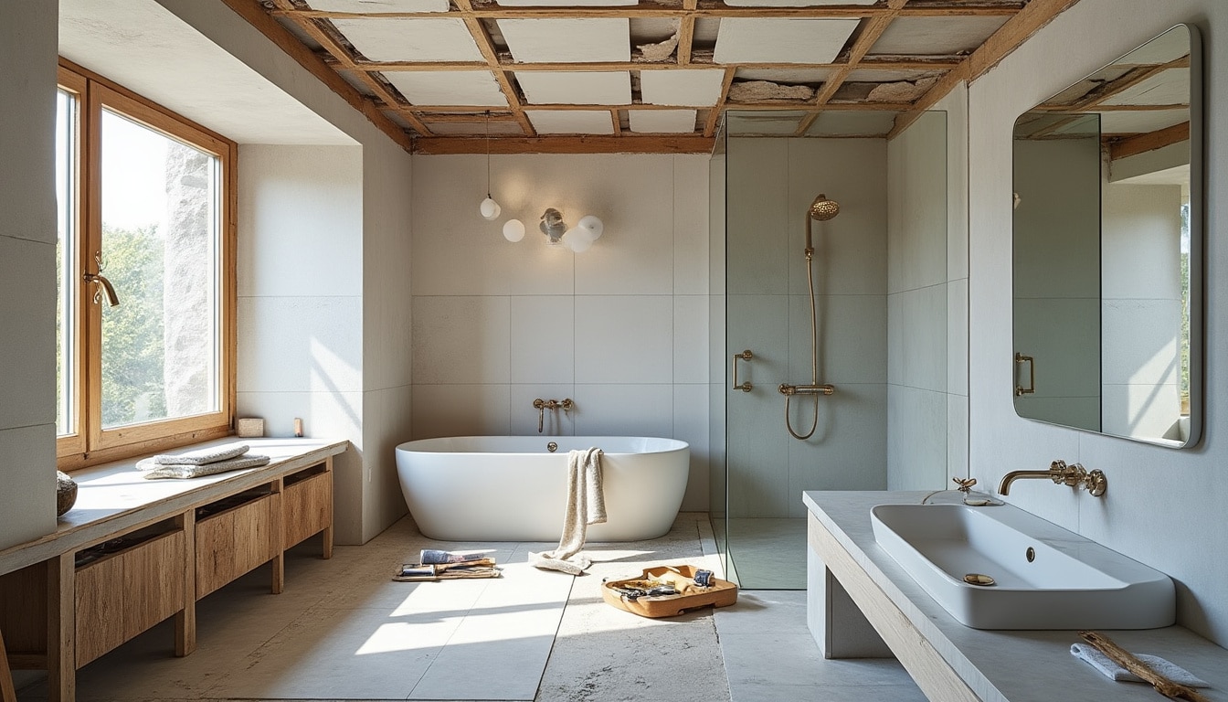 Faux plafond de salle de bain : conseils, choix et idées déco