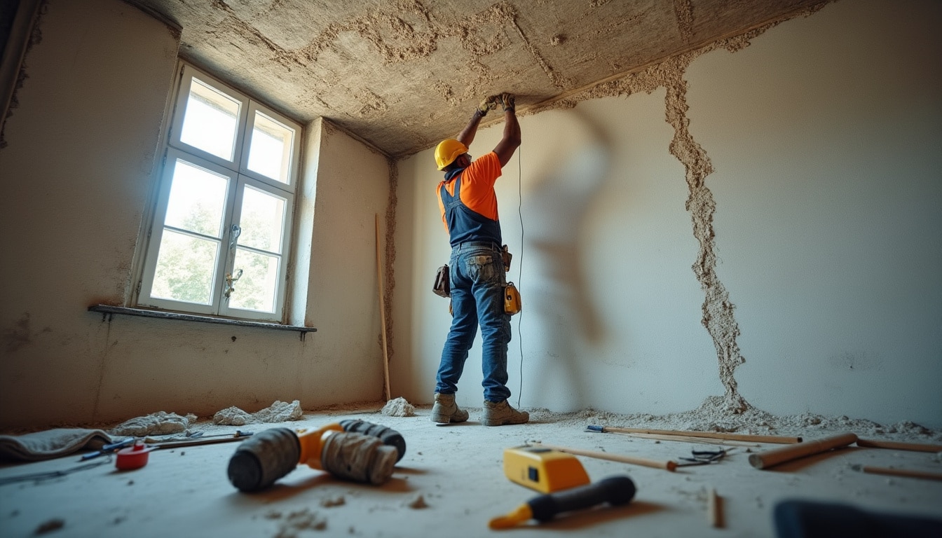 Illustration: Définition et principes de l’isolation d’un faux plafond