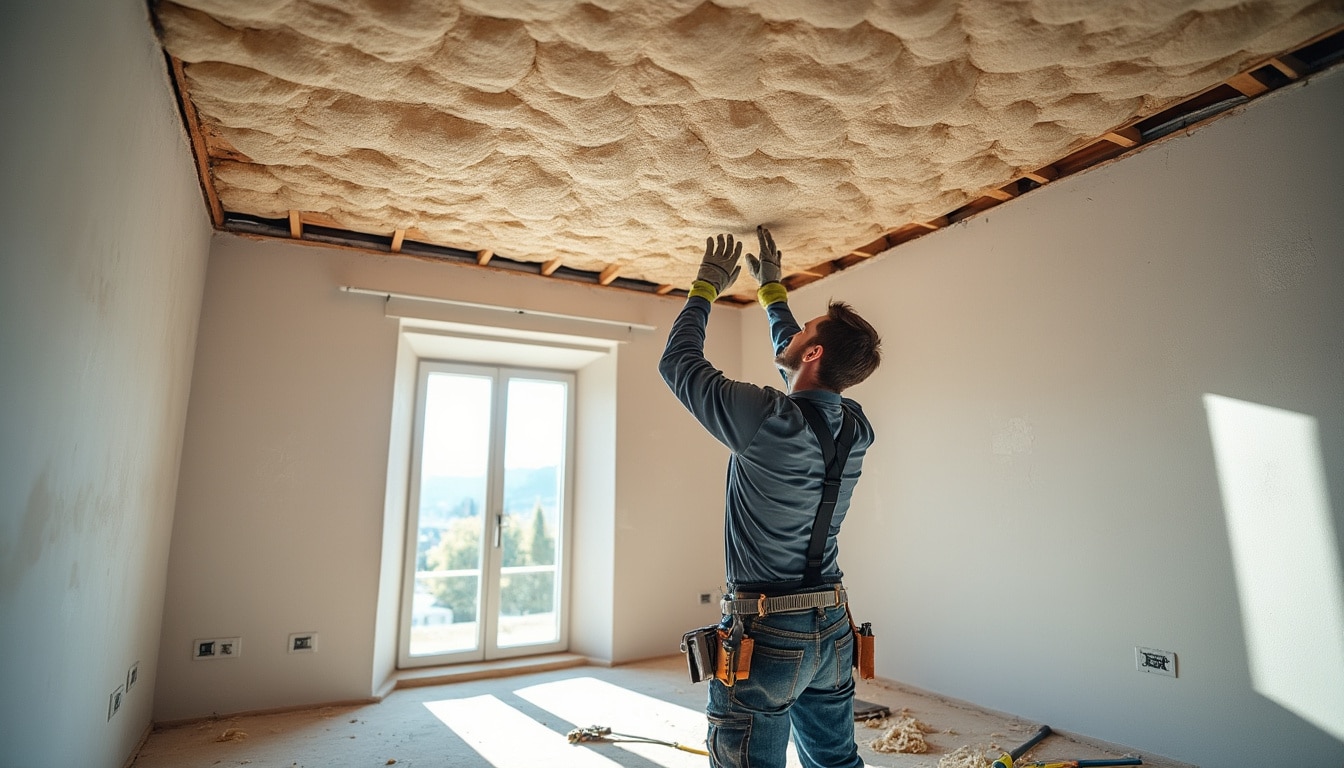 Isoler un faux plafond : solutions, matériaux et conseils pro