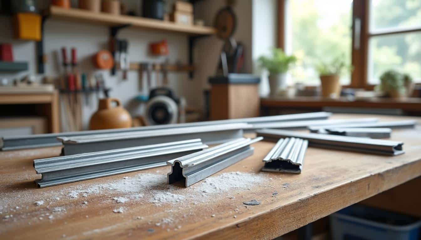 Illustration: Les différents types de rails pour faux plafond en placo à connaître