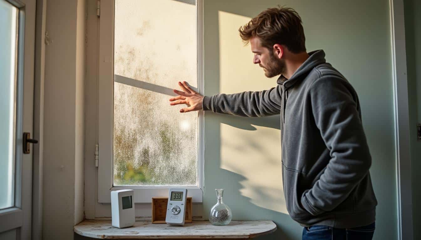 Illustration: Comprendre l’isolation thermique et la condensation sur un mur intérieur