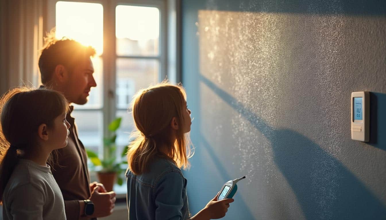 Illustration: Identifier les causes et conséquences de la condensation liée à l’isolation thermique des murs intérieurs