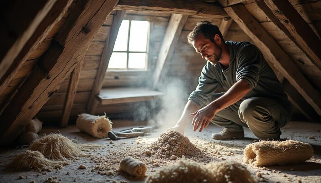 Isolation thermique à la ouate de cellulose par insufflation : guide complet