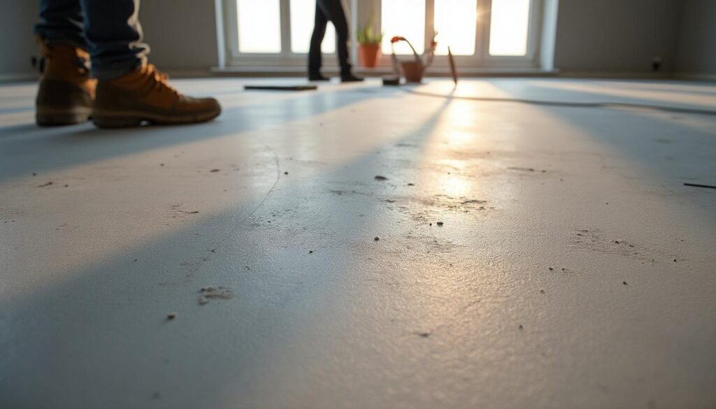 Limiter le bruit sous un plancher en hourdis béton