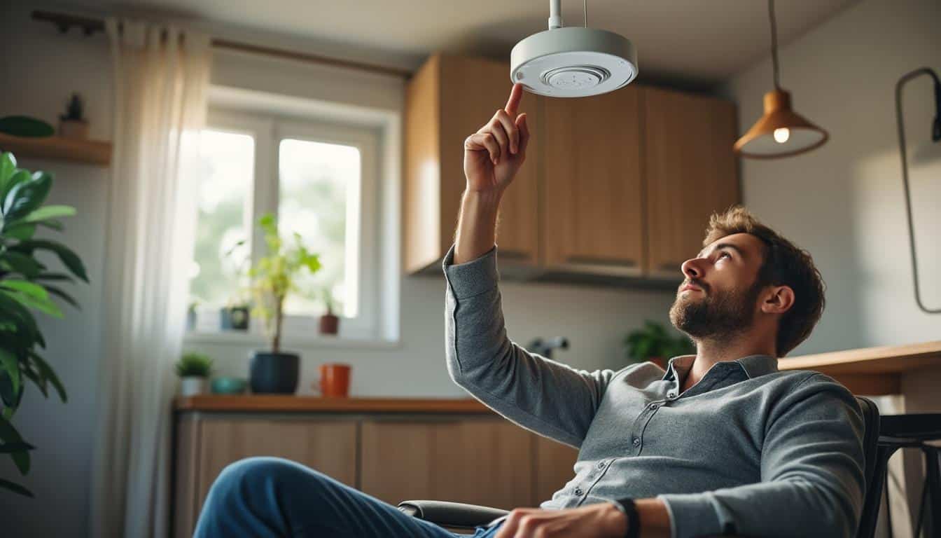 Illustration: Comprendre le rôle et le fonctionnement essentiel d’un détecteur contre l’incendie