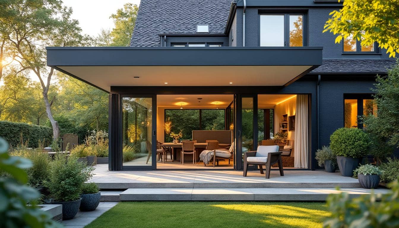 Image mise en avant pour Créer un espace lumineux : pourquoi choisir une véranda en aluminium à Nantes