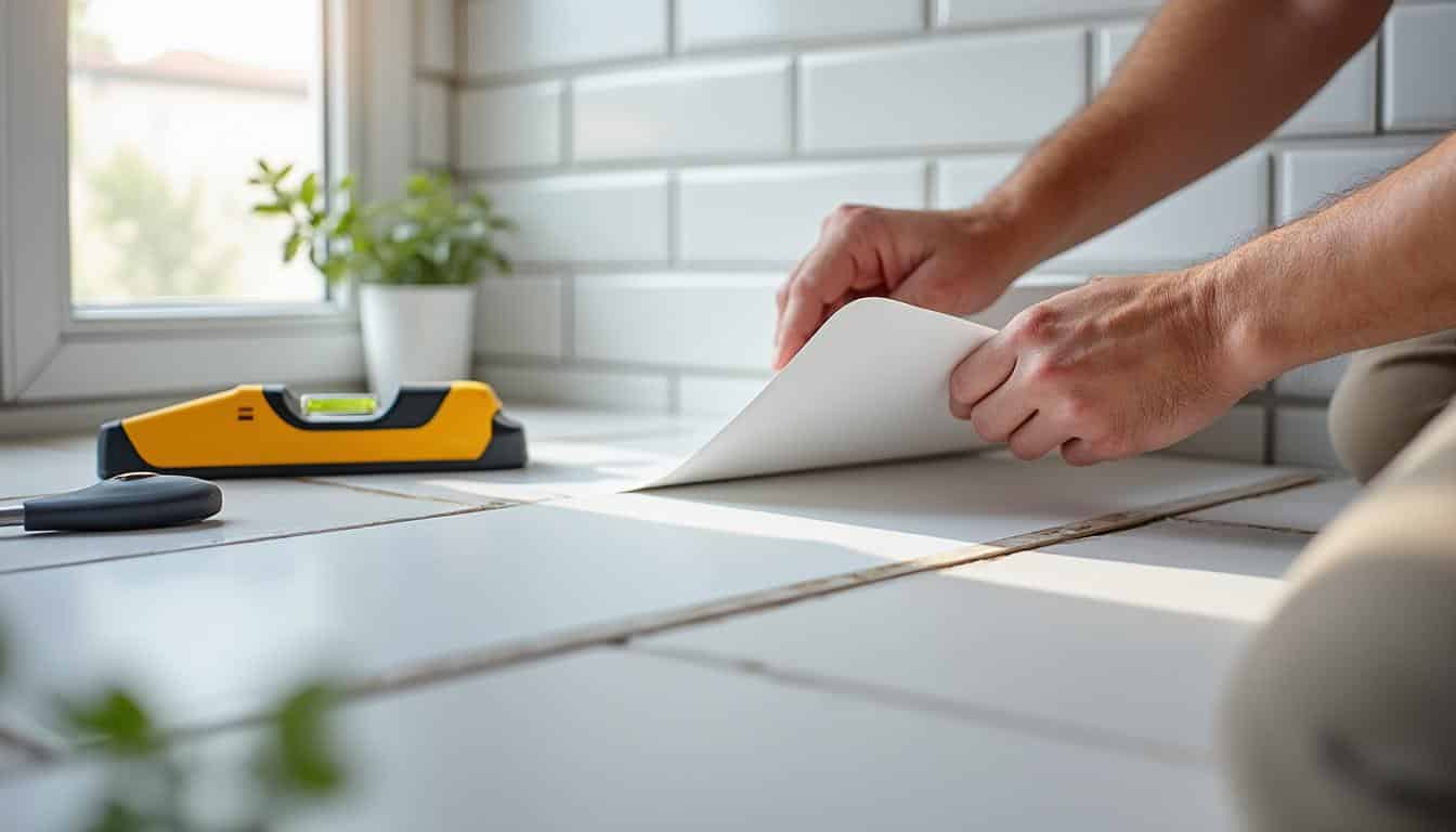 Lambris PVC salle de bain à coller : pose facile et étanchéité garantie