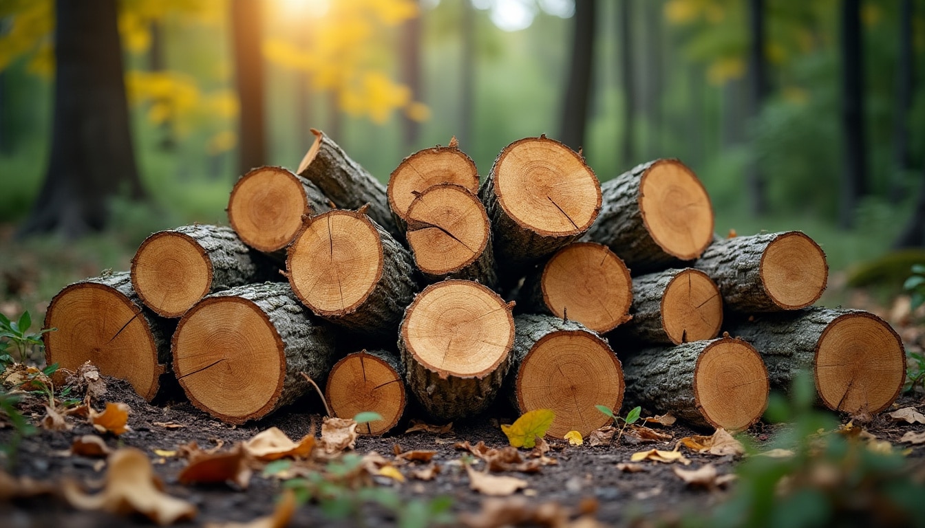 Illustration: Qu’est-ce que le bois de chauffage en bouleau ? Origines et caractéristiques naturelles