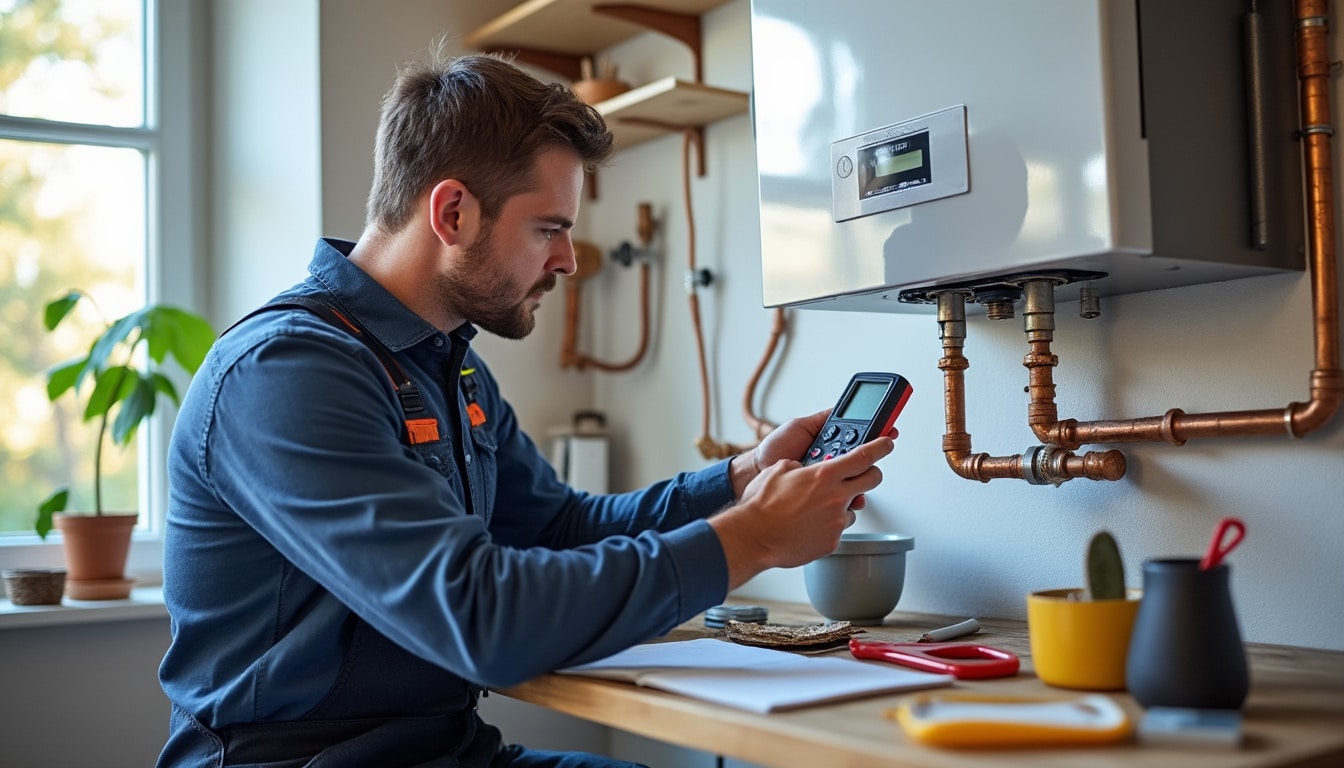 Illustration: Comprendre la température idéale dans le circuit de chauffage au gaz