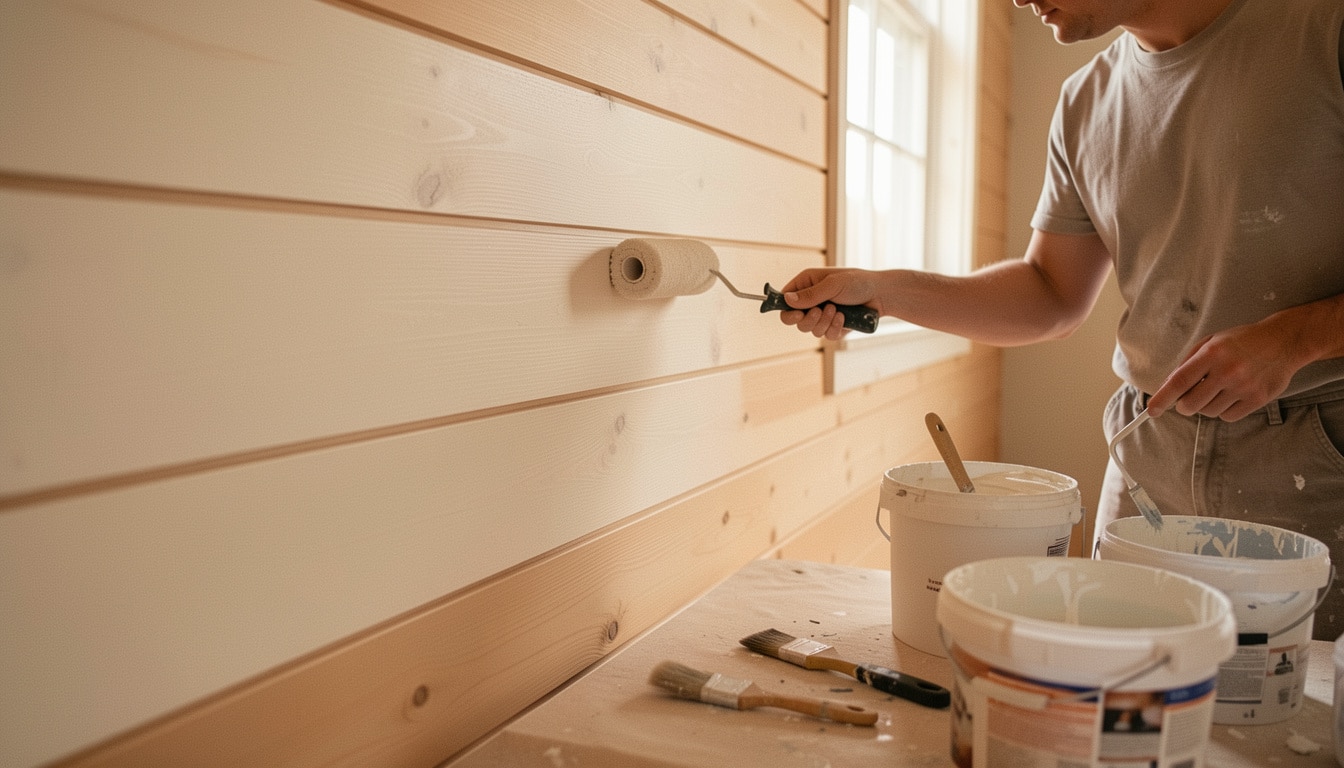 Comment peindre un lambris en bois sans faux pas