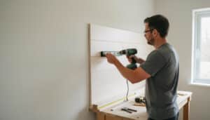 Poser du lambris étape par étape sur mur ou plafond