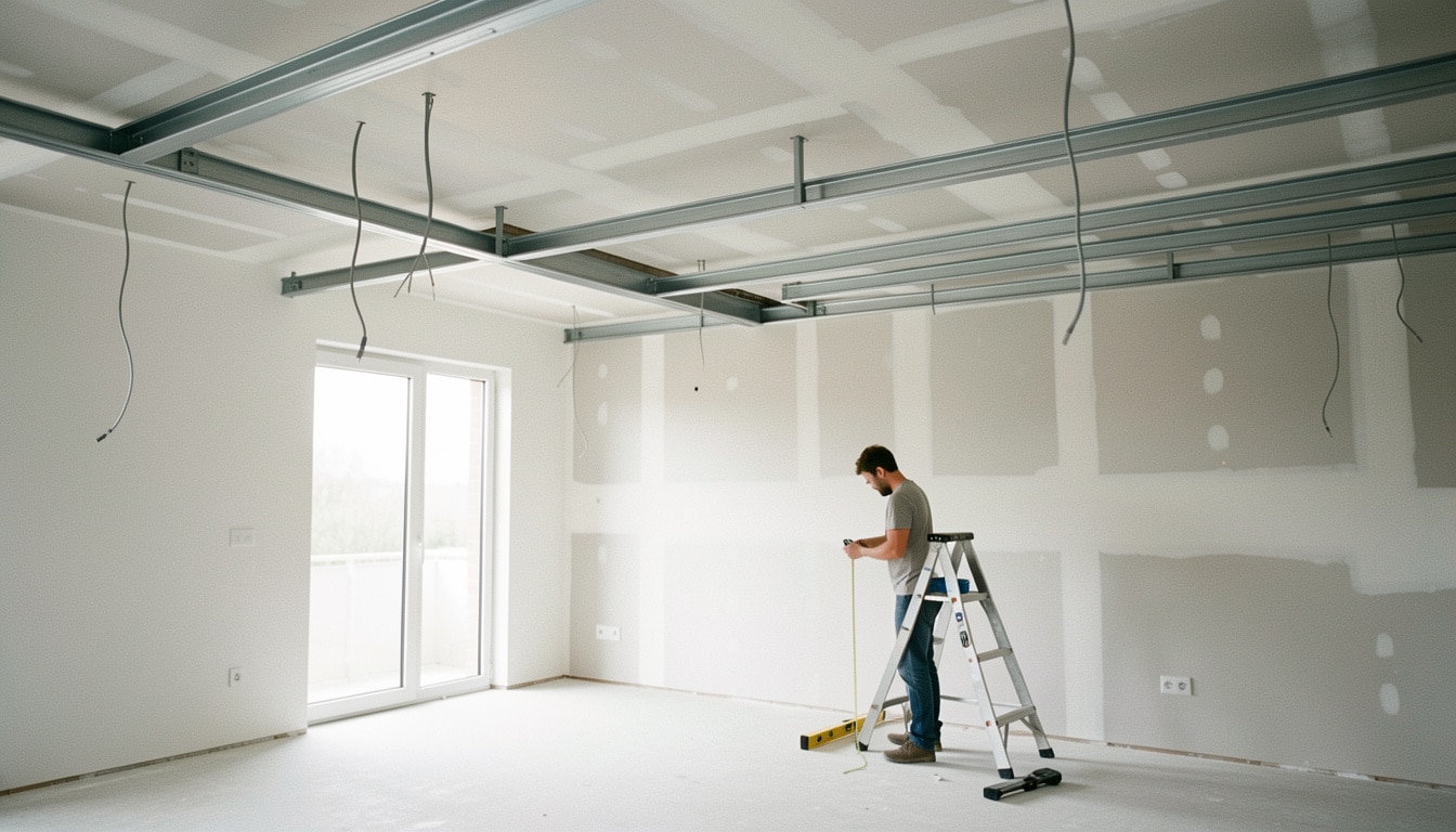 Plafond autoportant ou suspendu : lequel choisir ?