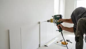 Comment coller du lambris PVC sur un mur proprement